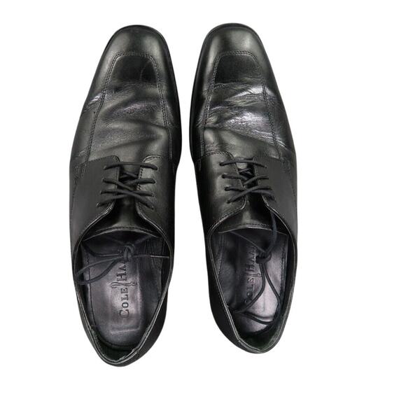 Cole Haan Shoes Mens 8.5 Oxford Classic Formal Leather Black Dress Event Lace Up main image 5